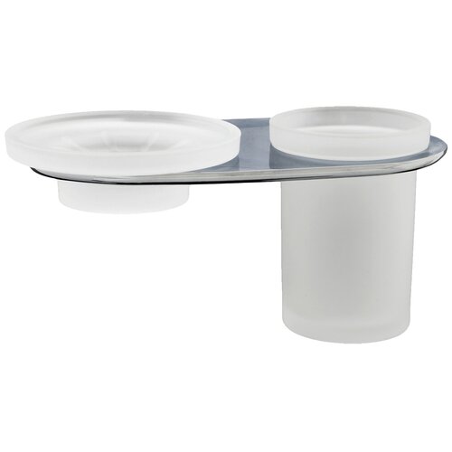 Держатель стакана и мыльницы WasserKRAFT Kammel K-8326 хром