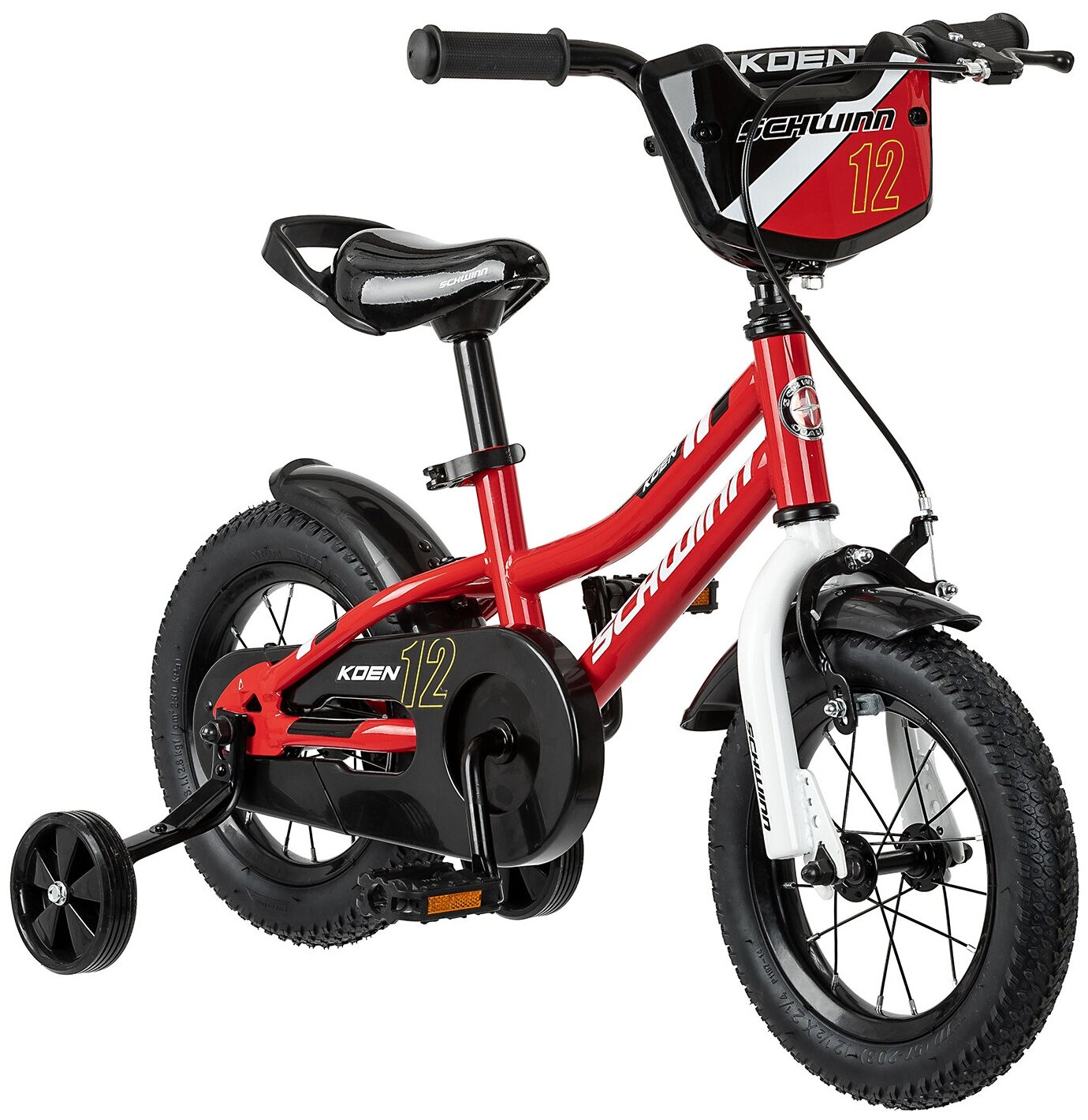 Детский велосипед Schwinn "Koen", колёса 12", цвет: красный