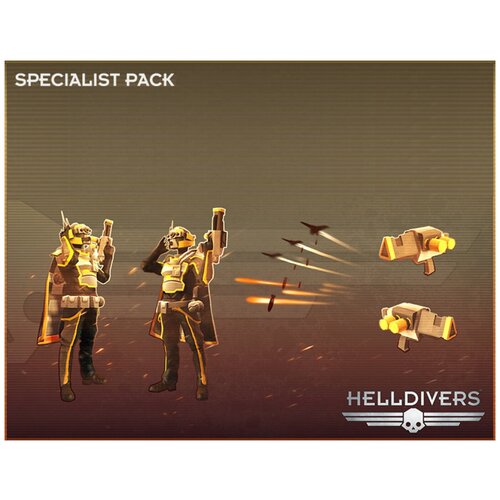 HELLDIVERS Specialist Pack helldivers terrain specialist pack [pc цифровая версия] цифровая версия