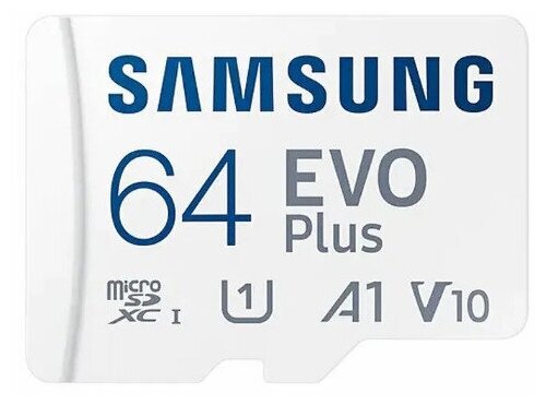 Карта памяти microSDXC Samsung EVO Plus 64 ГБ (MB-MC64KA)