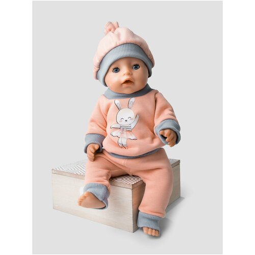 Одежда для куклы Беби Бон (Baby Born) 43см , Rich Line Home Decor, Х-777-1/Тофу