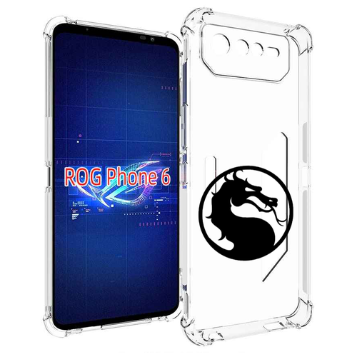 Чехол MyPads Mortal-Kombat-2 мужской для Asus ROG Phone 6 задняя-панель-накладка-бампер