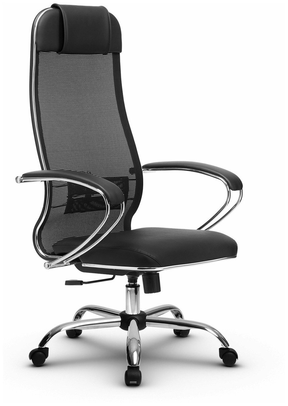 Кресло метта Комплект 5.1 Черный Основание 17833