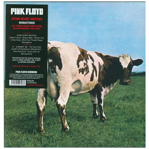 Виниловая пластинка Pink Floyd. Atom Heart Mother (LP) (2012) pink floyd atom heart mother lp спрей для очистки lp с микрофиброй 250мл набор