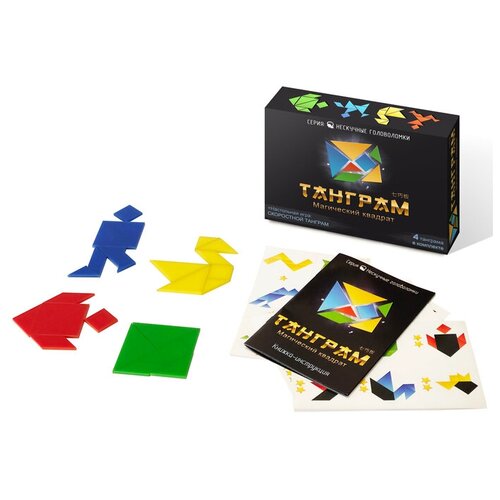 Настольная игра-головоломка «Танграм» игра настольная головоломка iq пазлы танграм