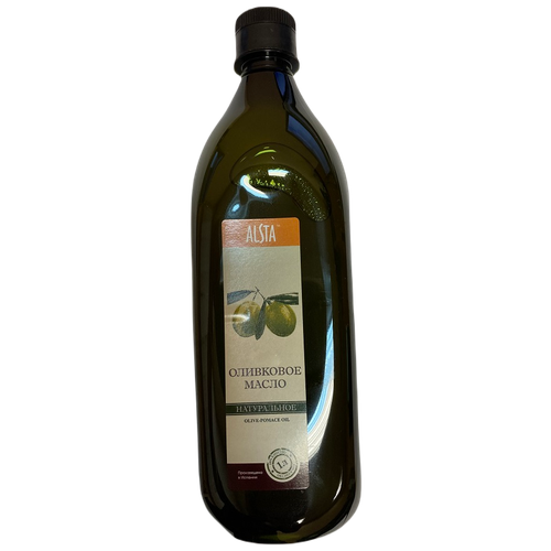 Масло оливковое натуральное (рафинированное) 1000 мл. (ПЭТ), Испания