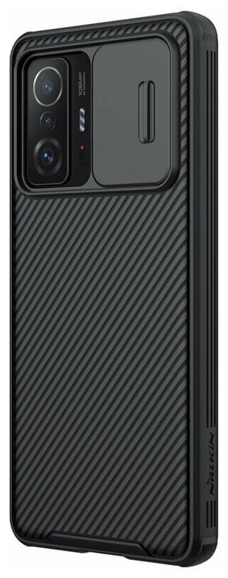 Накладка Nillkin Cam Shield Pro пластиковая для Xiaomi Mi 11T / Mi 11T Pro Black (черная)