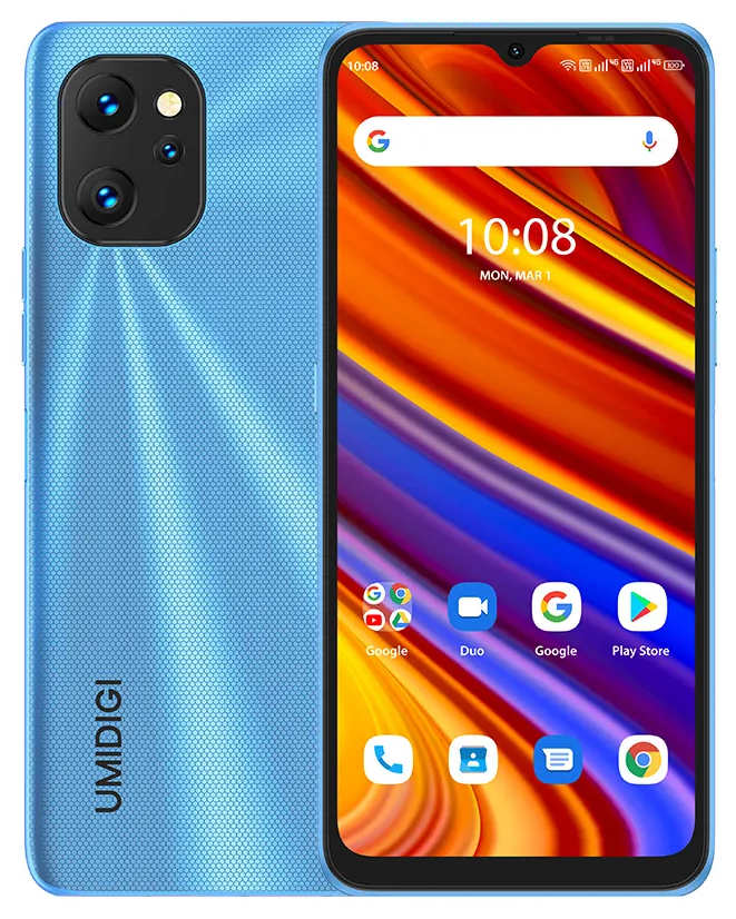 Смартфон UMIDIGI Power 7 4/128 ГБ, атлантический голубой