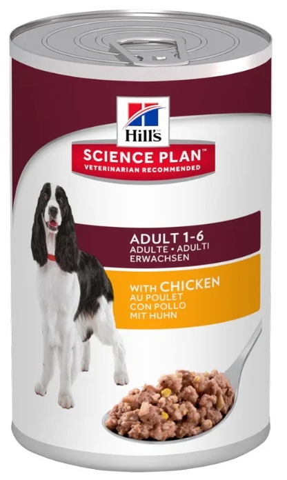 Влажный корм Hill's Science Plan для взрослых собак, курица, 370г - фото №20