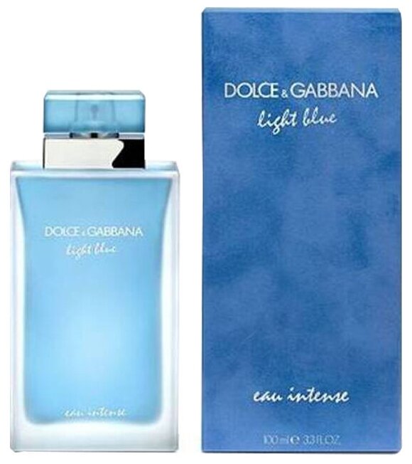 Dolce & Gabbana, Light Blue Eau Intense, 100 мл, парфюмерная вода женская