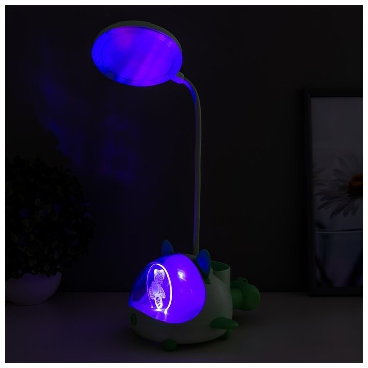 Лампа детская светодиодная RISALUX Милый мишка, 7 Вт - фотография № 7