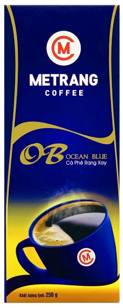 Вьетнамский Молотый кофе “Голубой океан” (ME TRANG) 250 г - фотография № 4