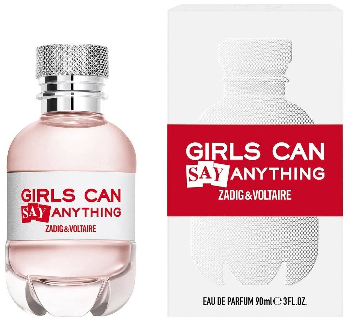 Zadig & Voltaire, Girls Can Say Anything, 90 мл, парфюмерная вода женская