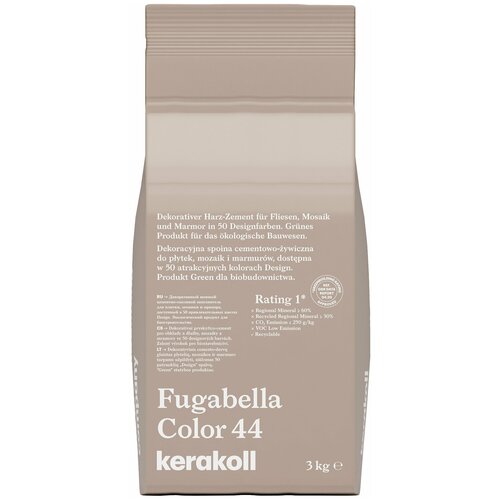 Декоративная затирка Kerakoll Fugabella Color 0-20 3кг №44