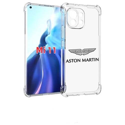 Чехол MyPads Aston-Martin мужской для Xiaomi Mi 11 (экран 6.81) задняя-панель-накладка-бампер чехол mypads aston martin мужской для xiaomi poco m5 задняя панель накладка бампер