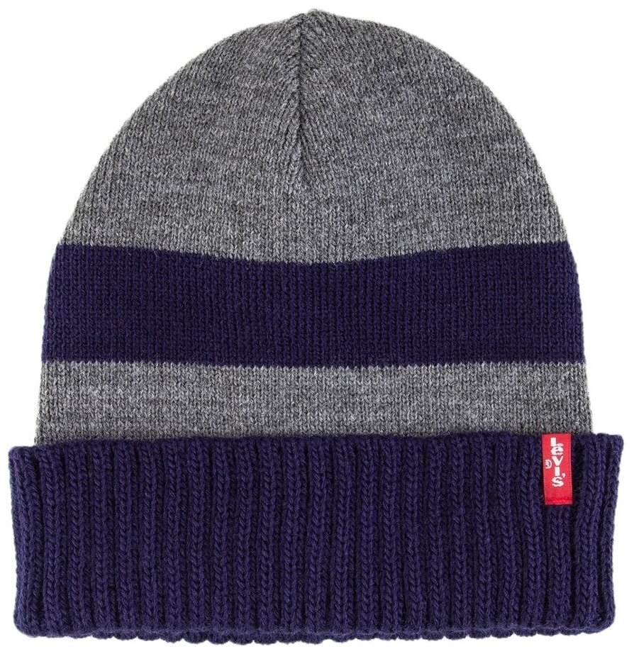 Шапка Levis Rugby Striped Beanie OV Мужчины D5530-0001 OS 