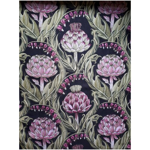 Ткань для шитья Артишоки 150х100 см гобелен, на отрез, цена за пог. метр