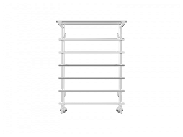 Полотенцесушитель ROYAL THERMO Ватра П7 500х696 с полкой - фотография № 2