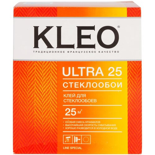 клей для стеклообоев 45 м² Клей для стеклообоев Kleo Ultra 25 м?