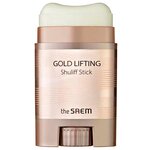 Стик для лица с эффектом лифтинга The Saem Gold Lifting Shuliff Stick, 19 г - изображение