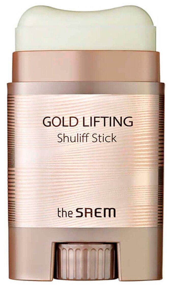 Стик для лица с эффектом лифтинга The Saem Gold Lifting Shuliff Stick, 19 г