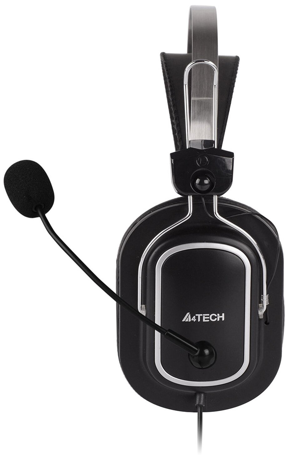 Купить Наушники с микрофоном A4Tech HU-50 черный 2м накладные USB ...