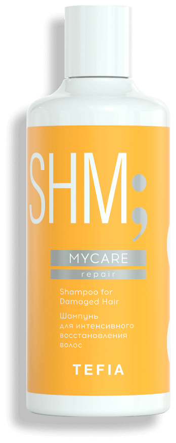 Tefia Mycare Repair Shampoo for Damaged Hair - Тефия Май Кэйр Репэйр Шампунь для интенсивного восстановления волос, 300 мл -
