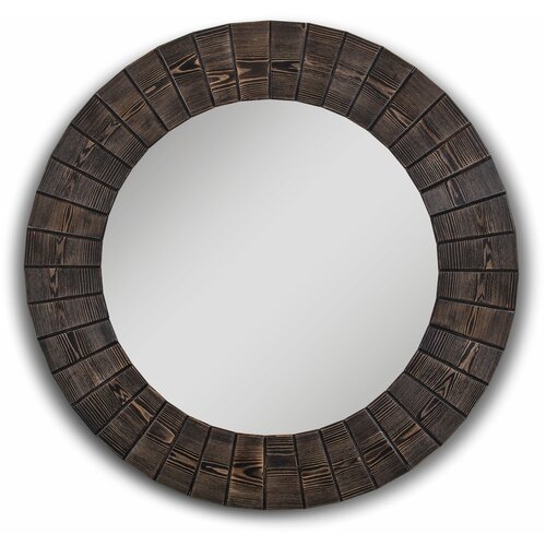 Зеркало sun pine (сосна) colors черное широкое94 см