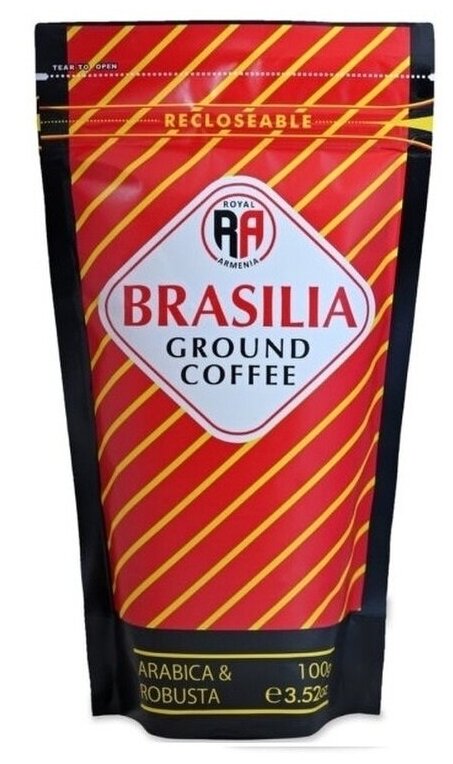 Кофе молотый Royal Armenia Brasilia, 100 г - фотография № 11