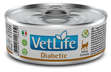 Влажный Корм для кошек Farmina Vet Life Diabetic при сахарном диабете (паштет)