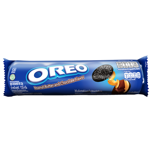 Печенье Oreo арахисовое масло и шоколад, 123,5 г