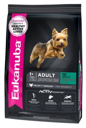 Eukanuba Корм для собак миниатюрных пород 20900050R0, 0,5 кг (2 шт)