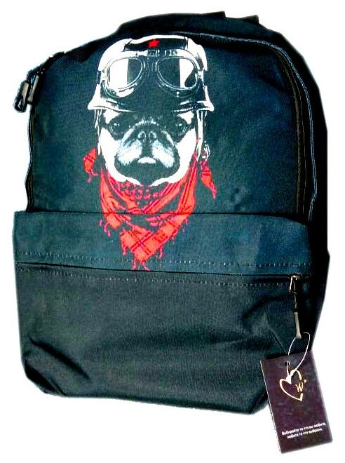 Рюкзак Dog pilot + мешок для обуви / Школьный ранец / Городской рюкзак