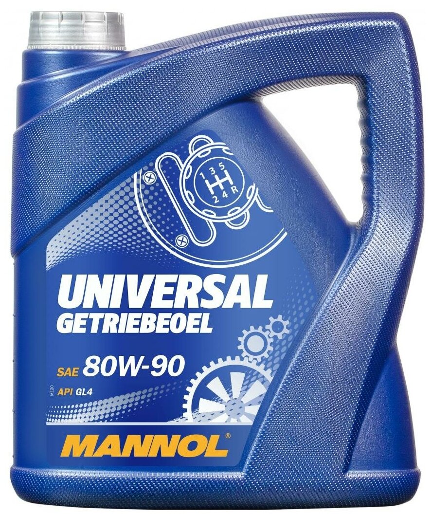 Масло Трансмиссионное Mannol Gl-4 80W90 4 Л 1355 MANNOL арт. 1355