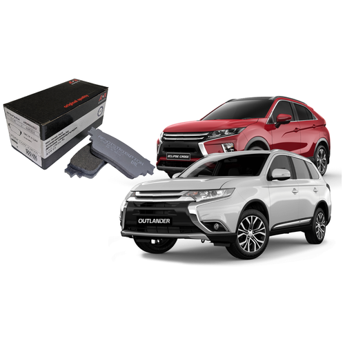 Колодки тормозные задние, к-т Митсубиси Аутлендер, Эклипс Кросс / Outlander, Eclipse Cross OEM 4605B987