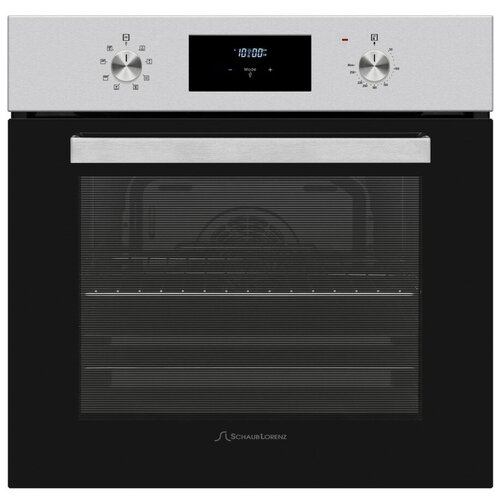 Электрический духовой шкаф встраиваемый Schaub Lorenz SLB EE6832 65л нержавеющая сталь конвекция гриль размораживание 2195000₽