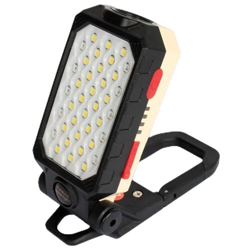 фото Фонарь светодиодный акб usb мультикрепеж 598b police