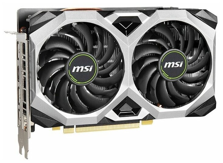 Видеокарта MSI GeForce GTX 1660 SUPER 1815MHz PCI-E 3.0 6144MB 14000MHz 192 bit 3xDisplayPort HDMI HDCP VENTUS XS OC