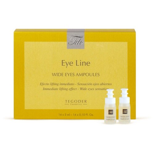 Tegor (Tegoder) Wide Eyes Ampoules Гель для кожи вокруг глаз с лифтинг-эффектом, 14*3 мл.