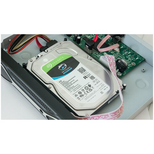 Внутренний жесткий диск Seagate SkyHawk Surveillance 2ТВ ST2000VX015 861800₽