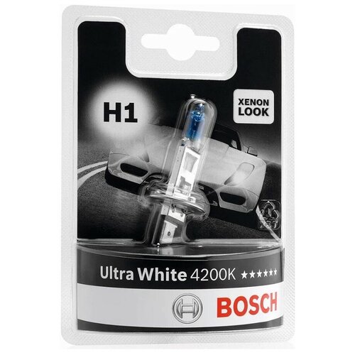 Лампа Ultra White 4200k H1 Bosch арт. 1987301088