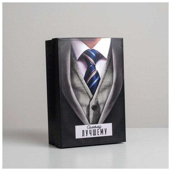 Коробка складная «Джентельмен», 30 × 20 × 9 см