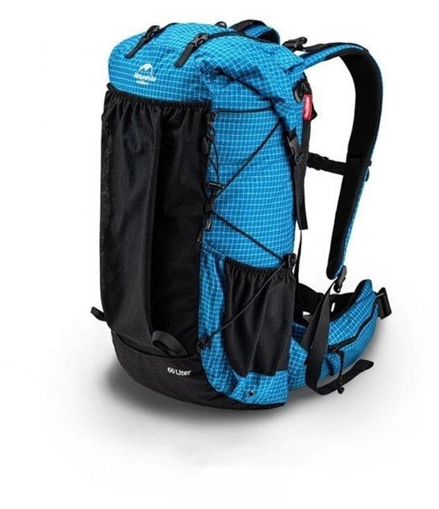 Рюкзак Naturehike 2022 Rock 40L+5L Hiking Backpack Blue