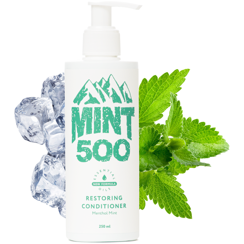 Mint500 Restoring Conditioner Восстанавливающий кондиционер для волос с ароматом мяты и ментолом, 250 мл