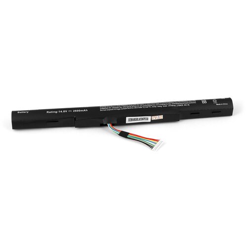 аккумуляторная батарея для ноутбука acer aspire e5 422 e5 472 al15a32 14 8v 2500mah oem черная Аккумулятор для ноутбука Acer Aspire E5-422, E5-522, E5-722, ES1-420, ES1-421, V3-574 Series. 14.8V 2600mAh PN: AL15A32, 4ICR17/65.