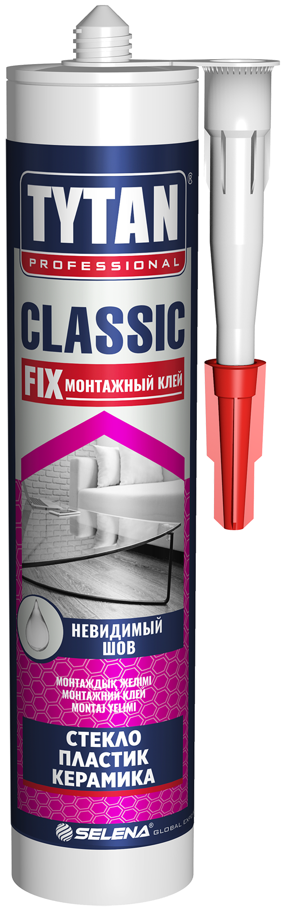 Клей Classic Fix, 310мл. прозрачный. Tytan Professional - фотография № 2