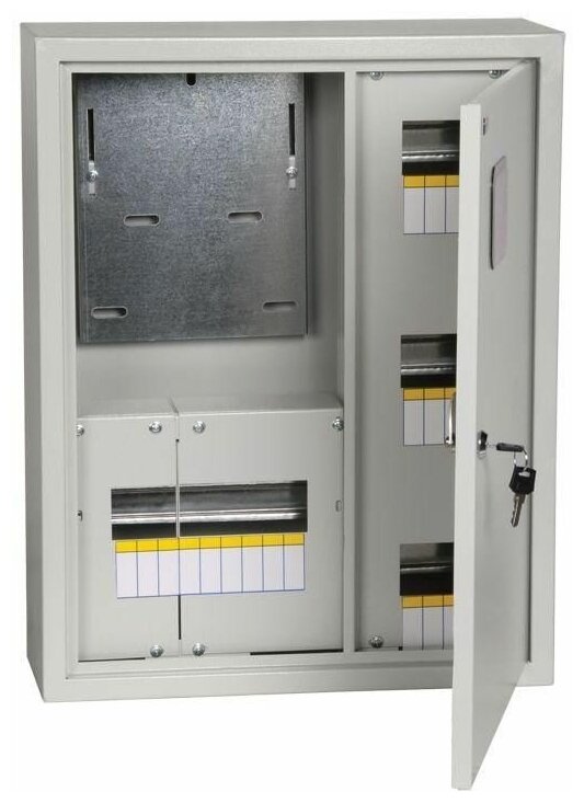 Корпус металлический ЩУРн-3/18 (560х440х165мм) IP31 TITAN IEK MKM32-N-18-31-ZO