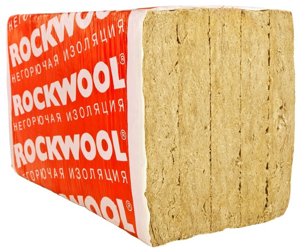 Утеплитель Rockwool Кавити Баттс 50х600х1000 мм 6 кв.м - фотография № 5