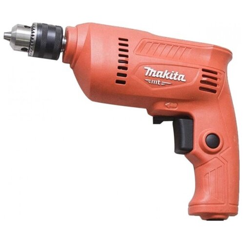 Дрель безударная Makita M0600 350Вт ключевой реверс дрель безударная redverg basic d500