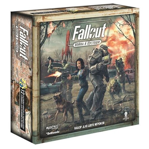 Правильные игры Fallout. Война в Пустоши (стартовый набор) Настольная игра